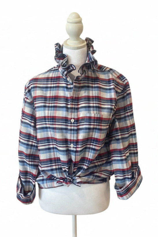 Brooks Brothers red/white/blue plaid