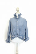 Land’s End blue oxford cloth