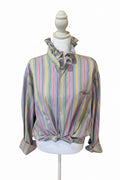 Alan Flusser lilac stripe shirt