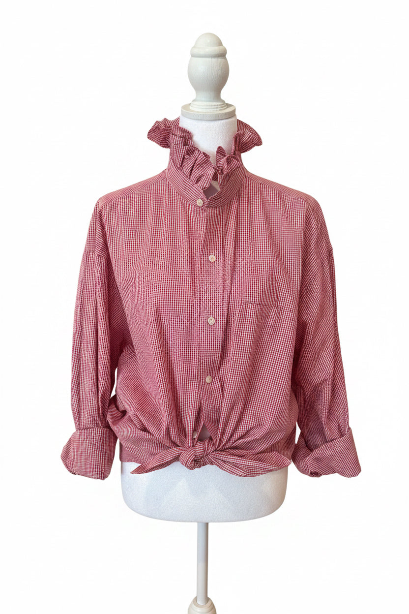 Tommy Hilfiger red/white micro gingham