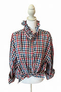Nautica red/white/blue large check
