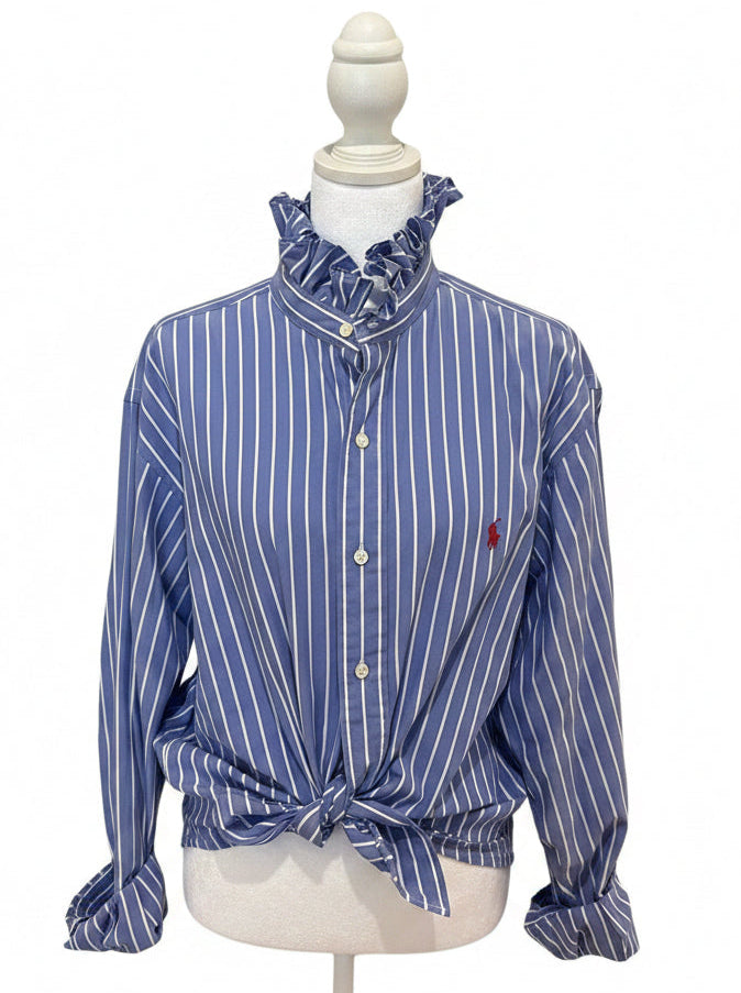 Ralph Lauren French Blue/White stripe